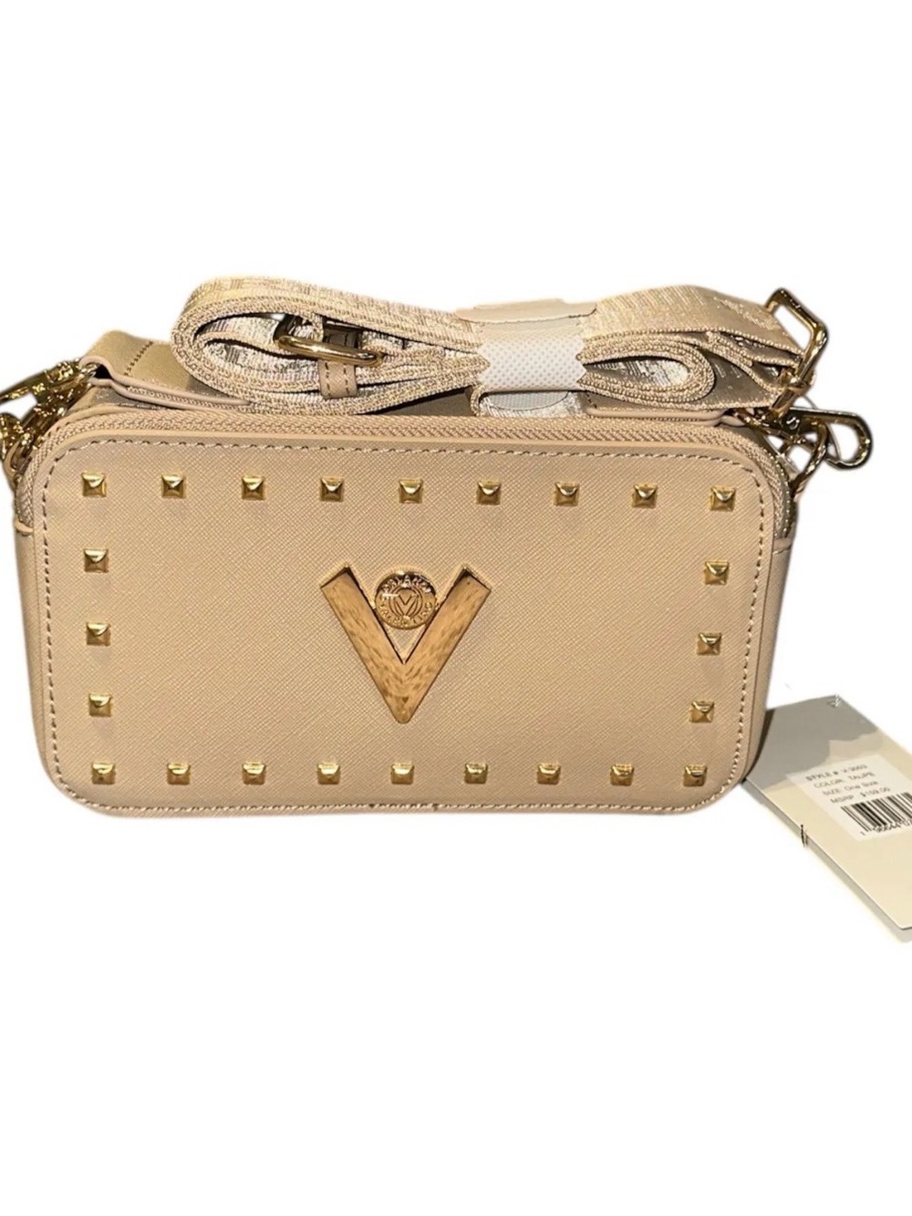 ⭐️NWT Valentino Orlandi Studded Camera Style Bag⭐️